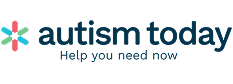 Autism Today logo featuring a multicolored star-like symbol and "autism today Help you need. Now." in blue letters—your trusted source for autism services near Orlando FL.